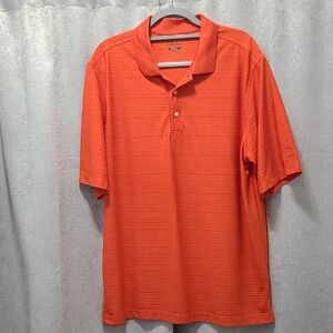 Walter Hagen‎ Orange Performance Polo Shirt Mens XL